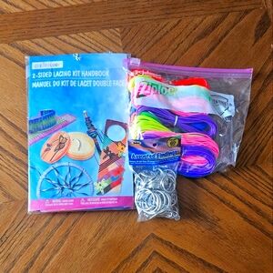 2-Sided Lacing Kit with Assorted Findings